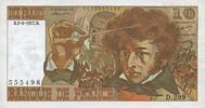 BILLETS DE LA BANQUE DE FRANCE 10 francs Banque de France. Billet. Berlioz, -