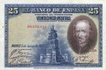 AUTRES BILLETS ETRANGERS 25 pesetas Espagne. Banque d'Espagne. -