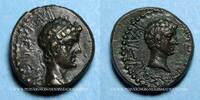 MONNAIES GRECQUES Semis Thrace. Rhoemetalces I, avec Auguste (11 AC - 12 AD). -