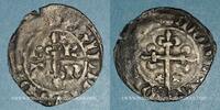 MONNAIES ROYALES Double tournois Philippe VI . 1er type, 3e émission -