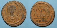 EMPIRE BYZANTIN follis Empire byzantin. Tibère II Constantin (578-582). 3/4 (= 30 noummia). Constantinople, 579-582 -