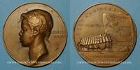 MEDAILLES bronze Côte d'Ivoire. Port d'Abidjan, Médaille . 58 mm. -