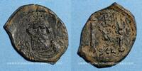 EMPIRE BYZANTIN Follis Empire byzantin. Constant II (641-668). . Syracuse, 651-654 -