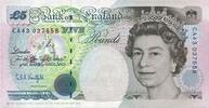 AUTRES BILLETS ETRANGERS 5 livres Grande Bretagne. -
