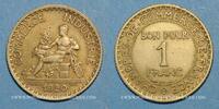 MONNAIES MODERNES FRANCAISES 1 franc 3e république (1870-1940). Chambre de Commerce -