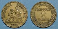 MONNAIES MODERNES FRANCAISES 2 francs 3e république (1870-1940). Chambre de commerce -