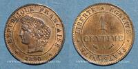 MONNAIES MODERNES FRANCAISES 1 centime 3e république (1870-1940). Cérès -