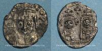 EMPIRE BYZANTIN Empire byzantin. Héraclius (610-641). 1/2 silique. Carthage, 617-641 -