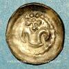 ALSACE Pfennig Strasbourg. Municipalité. au lis dégénéré (16e siècle) -
