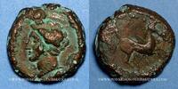 MONNAIES GRECQUES Bronze Carthage. . Carthage ou Sicile, vers 400-350 AC -