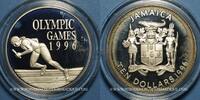 MONDE 10 dollars Jamaïque. (PTL 925. 28,28 g) -