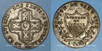 EUROPE Suisse. Canton de Vaud. Concordat. 1 batz -
