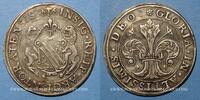 ALSACE 1/2 taler Alsace. Strasbourg (17e siècle). aux lions -