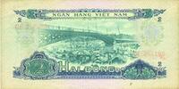 AUTRES BILLETS ETRANGERS Vietnam du Sud. 2 dong 1966 -