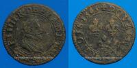 MONNAIES ROYALES Double tournois Henri IV . 1er type, 16065 A -