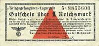 ALLEMAGNE 1 mark 1939-1945 Allemagne. Camps allemands de prisonniers de ... 21,00 EUR  + 11,00 EUR frais d'envoi