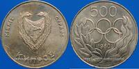 EUROPE 500 mils 1980 Chypre. R&eacute;publique (1960-). vz+ 9,00 EUR  + 11,00 EUR frais d'envoi
