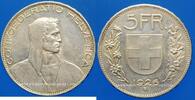 EUROPE 5 francs 1926 B Suisse. Conf&eacute;d&eacute;ration. Petites marques de contact... 158,00 EUR  + 11,00 EUR frais d'envoi