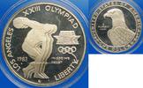 MONDE 1 dollar 1983 S Etats Unis.  J.O. Los Angeles PP, FDC 69,00 EUR  + 11,00 EUR frais d'envoi