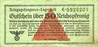 ALLEMAGNE 50 pfennig 1939-1945 Allemagne. Camps allemands de prisonniers... 27,00 EUR  + 11,00 EUR frais d'envoi