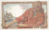 BILLETS DE LA BANQUE DE FRANCE 20 francs Banque de France. Billet. pêcheur, -