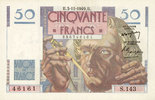 BILLETS DE LA BANQUE DE FRANCE 50 francs Banque de France. Billet. Le Verrier, -