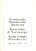 LIVRES DE NUMISMATIQUE Revue suisse de numismatique. -