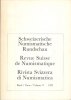 LIVRES DE NUMISMATIQUE Revue suisse de numismatique. -