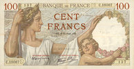 BILLETS DE LA BANQUE DE FRANCE 100 francs Banque de France. Billet. Sully, -