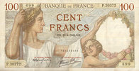 BILLETS DE LA BANQUE DE FRANCE 100 francs Banque de France. Billet. Sully, -