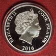 Cook Islands 50 Dollar Silbermünze - 5 Unzen Silber 2016 100th Anniversary Trans Siberian Railway Transsibirische Eisenbahn FB mit Perlmutt mit Box & Zert.
