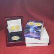 Finnland Finland 50 Euro Bimetall Gold Silber 2007 EU Presidency Ratspräsidentschaft FB in Kapsel Box, Zertifikat Schleife