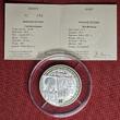Frankreich 50 Euro Silber 5 Ounces Unzen Fine Fein 2012 UNESCO World Heritage Abu Simbel Temples mit Glaselementen Farbig Proof with box, coa & slipcase