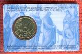 Vatikan 50 Cents Kursmünze + 0,70 Cent Briefmarke 2013 Coincard No. 3 - Beginn Pontifikat Papst Franziskus unc. coincard