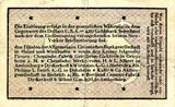 Wertbestaendiges Notgeld Ein Zehntel Dollar November 1923 Biebrich am Rhein Industriegemeinschaft used