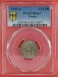 Prussia 1/24 Th 1783-A Preußen Friedrich II., Friedrich der Große, The Great, sog. Stiefelknecht PCGS MS63
