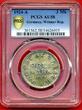 Weimarer Republik 3 Mark 1924-A Kursmünze PCGS AU58