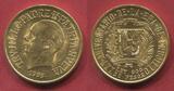 Dominikanische Republik 30 Pesos Gold 1955 Trujillo Regime USA UNC