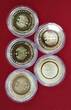 Bundesrepublik Deutschland Beleuchtete Box 5 x 5 Euro 2018 Subtropische Zone - fünf Prägestätten - komplett A,D,F,G,J BU coins with private packaging