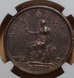 Great Britain England Großbritannien Penny 1806 S SOHO Georg III. NGC unc DET cleaned