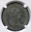 Habsburger Erblande Kathol. Niederlande 1/2 KT Kronentaler 1797 C AUS. Franz II/I. Finest known by NGC Top POP NGC AU 55