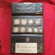 Guinea Guinee 2 x 500, 4 x 250, 2 x 200, 1 x 100 Francs 1969 Olympische Spiele München, Vogeltanz, Weltraumfahrt Apollo Kennedy etc.. Proof with original Folder and COA