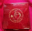 Niue Polen 10 Dollars 2014 Jan Pawel II Wielki, Johannes Paul II. Landkartenform Polen Map Shape RRR ! Proof patly gilt, w diamonds