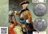 Brandenburg Ansbach Taler Reichstaler 1752 IGS Karl Wilhelm Friedrich Carl Schwabach 1729 - 1757 USA vf