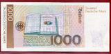 BRD, Deutsche Bundesbank 1000 DM Deutsche Mark 1991 Gebrüder Grimm - Serie YA Ersatzbanknote uncirculated replacement banknote