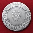 Niue Islands 1 Dollar Silber Unze 2015 Snow Leopard, Schneeleopard mit Swarovski Elementen - Serie: Wildlife Family Antique Finish with wooden box, coa & carton