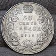 Kanada Canada 50 Cents 1919 George V. Überdurchschnittlich Above Average USA EF