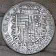 Haus Habsburg RDR Taler o.J. Erzherzog Ferdinand II. 1564-1595 USA AU cleaned adjusted