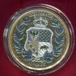 Deutschland 10 Mark 2 Unzen Silber & Farbauflage 2019 The Allegories Columbia & Germania Diamond Dust -GERMANIA MINT- BU, coa, box