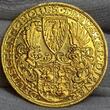 Weimarer Republik Bayern Goldmedaille Goetz Medaille, 1927 D 80. Geburtstag von Reichspräsident Hindenburg Gold EF/AU sm scr. min checkmark